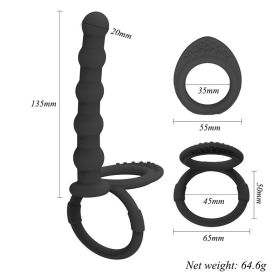 Double Penetration Penis Strap-on Dildo Sex Toys For Women Man Strap On Penis Anal Beads Plug Adult