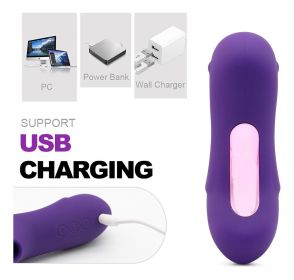 Clit Stimulation Rechargeable Licking & Sucking toy for Women Couples Waterproof Vibrate Toy